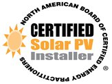 NABCEP Certified Solar PV Installer